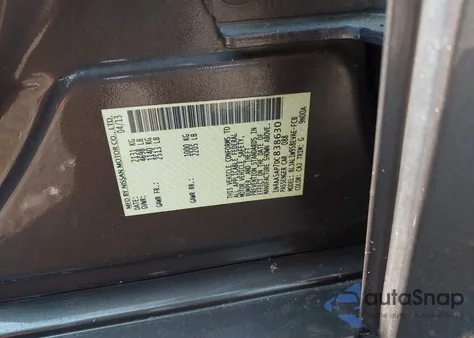 2013 Nissan Maxima 3.5 Sv z USA, uszkodzony, nr VIN 1N4AA5AP7DC838630